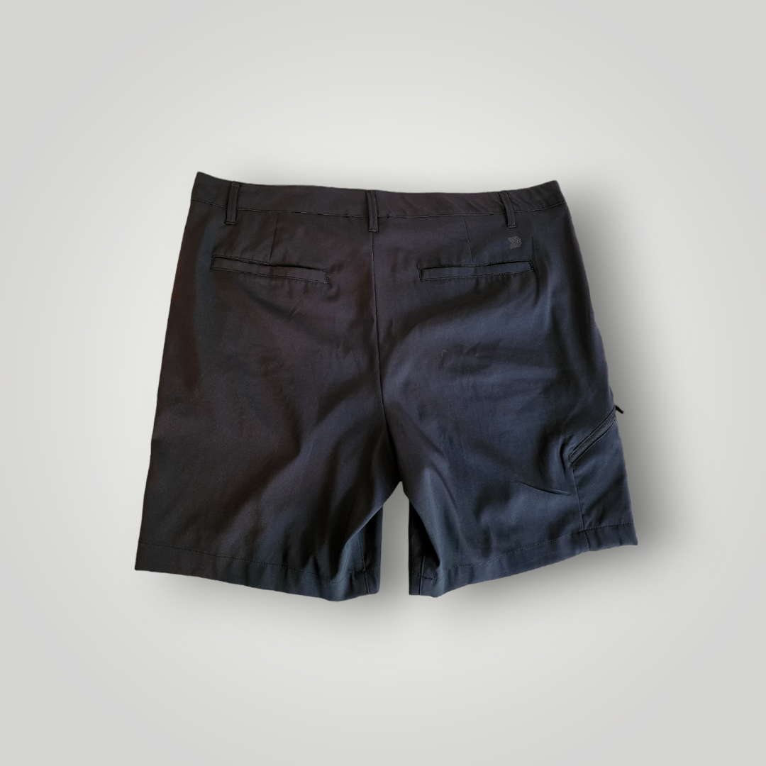 All in Motion Black Cargo Shorts, Size 38
