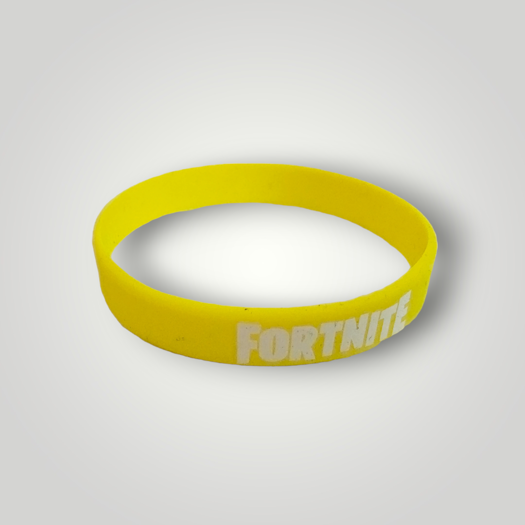 Fortnite Yellow Silicone Bracelet