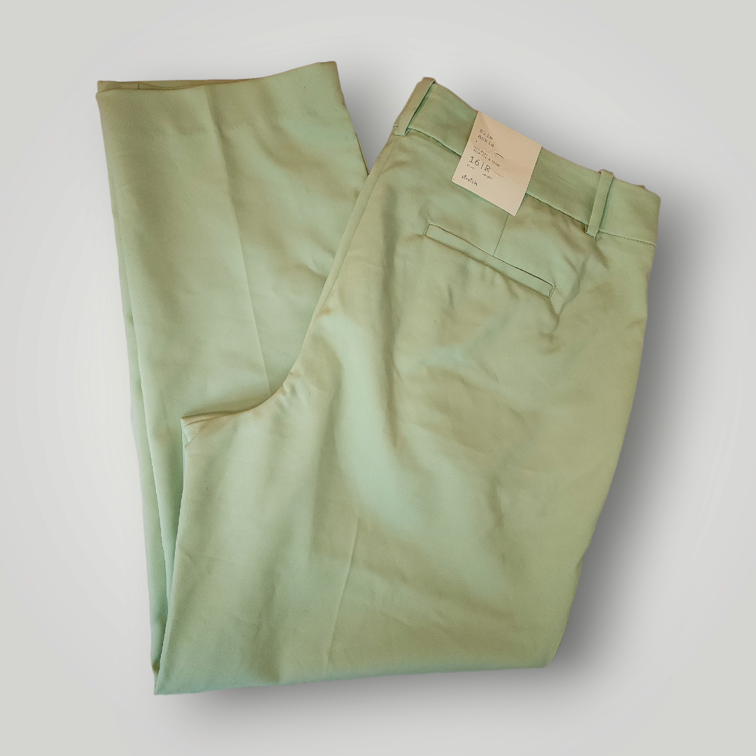 A New Day Mint Ankle Pants, Size 16R
