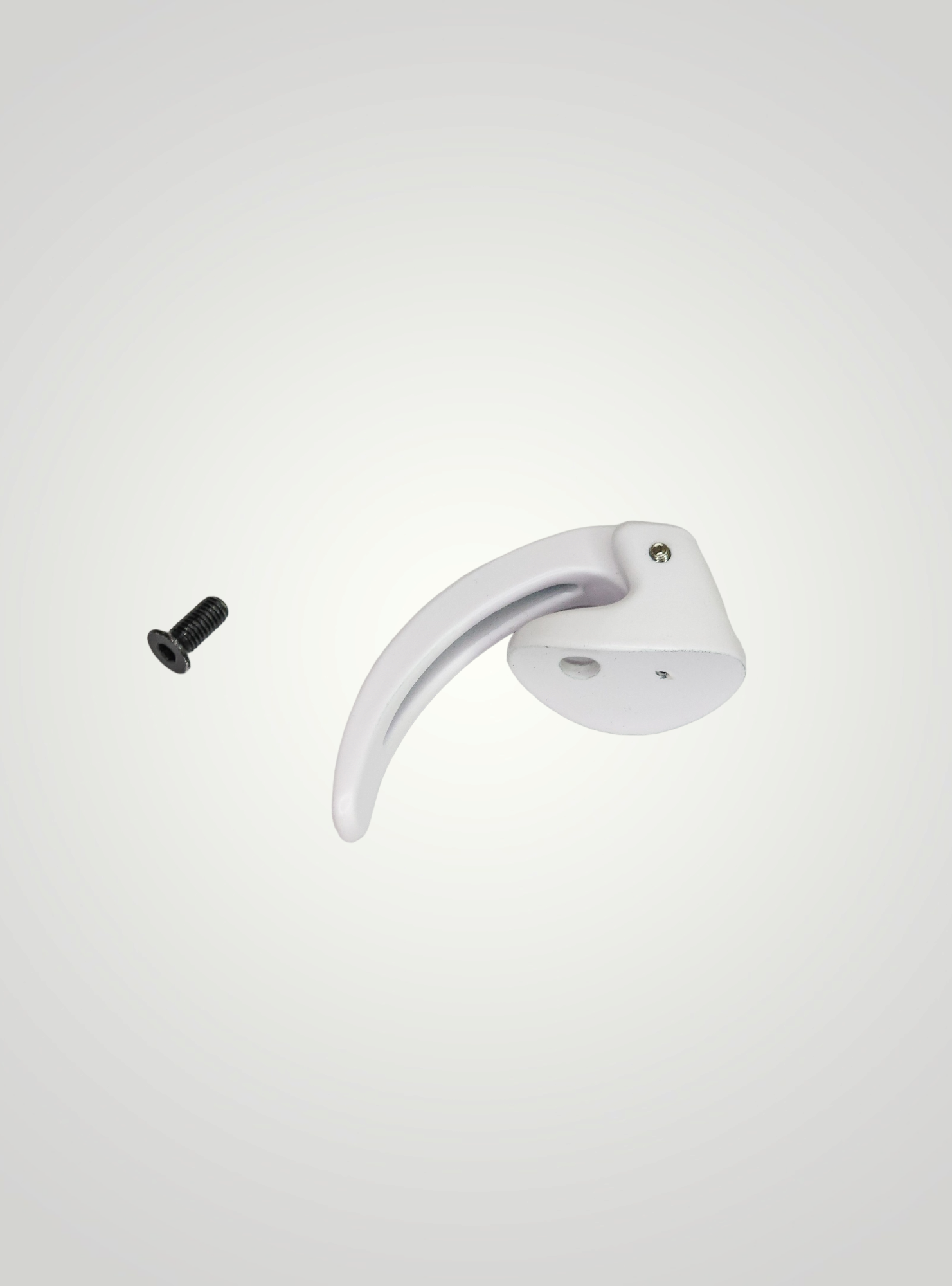 WiLEE Xiaomi M365 Electric Scooter Metal Hook Mounting Kit, White 