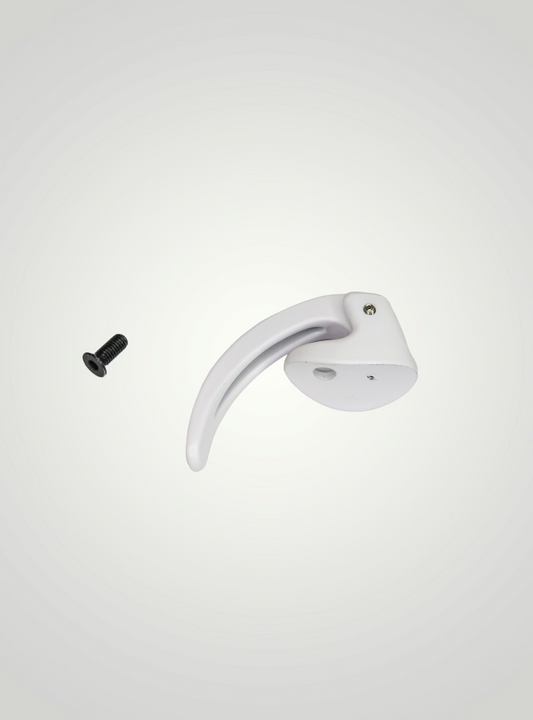 WiLEE Xiaomi M365 Electric Scooter Metal Hook Mounting Kit, White 