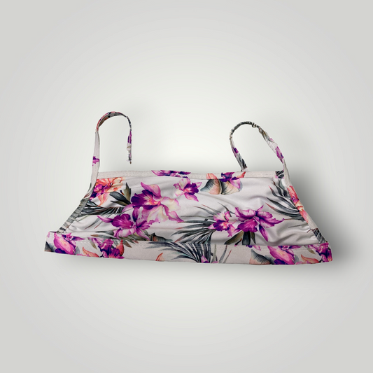Xhilaration Floral Bralette Bikini Top, Size D/DD