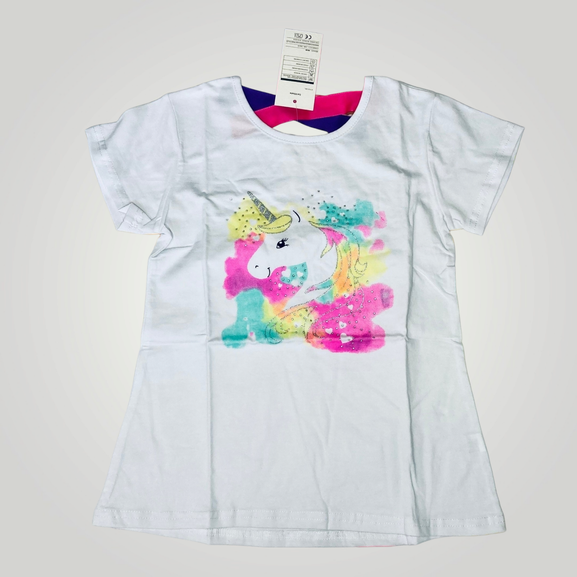 Sammie Jo Watercolor Unicorn T-Shirt