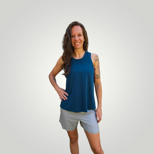 All In Motion Teal Tank Top