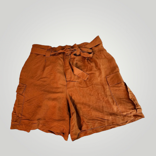 A New Day Dark Orange Shorts, Size 1X