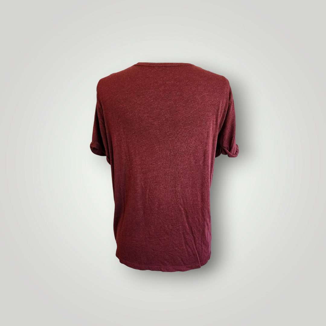 A New Day Burgundy T-Shirt, Size X-Large