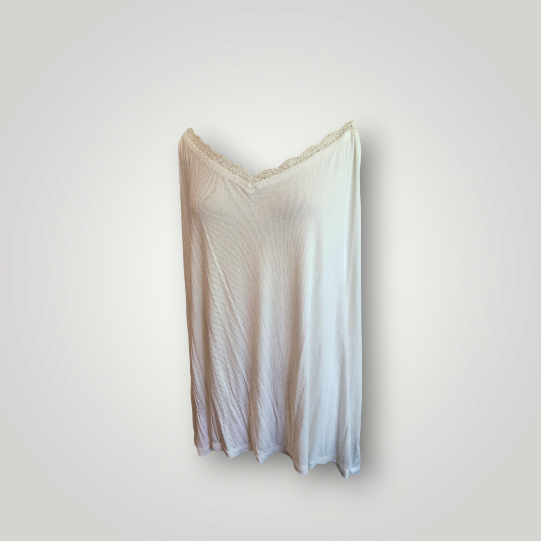 Ava & Viv White Camisole, Size 4X