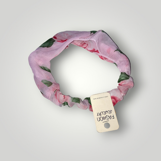 Sammie Jo Twist Knot Floral Headband, Pink