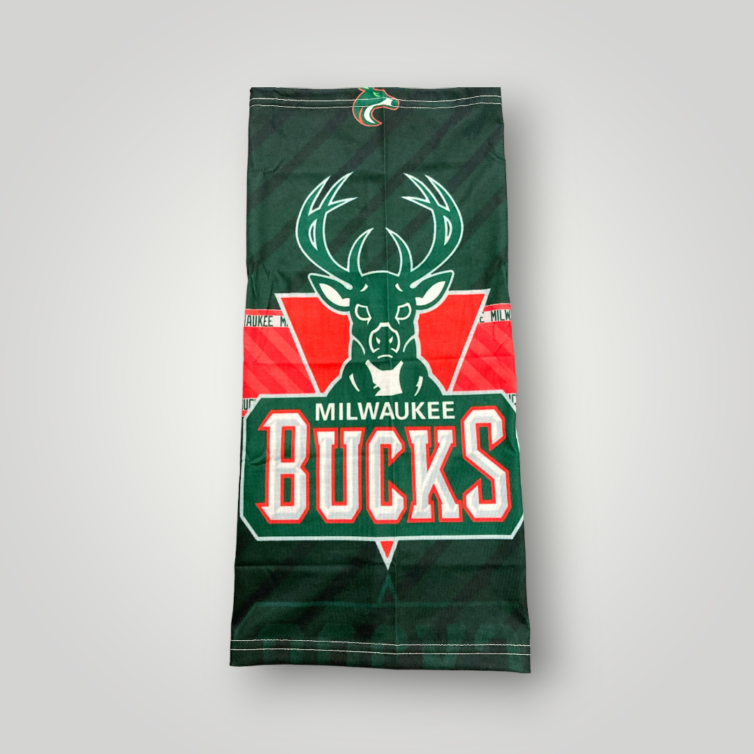 Granny's Goods Adult Milwaukee Bucks Print Neck Gaiter