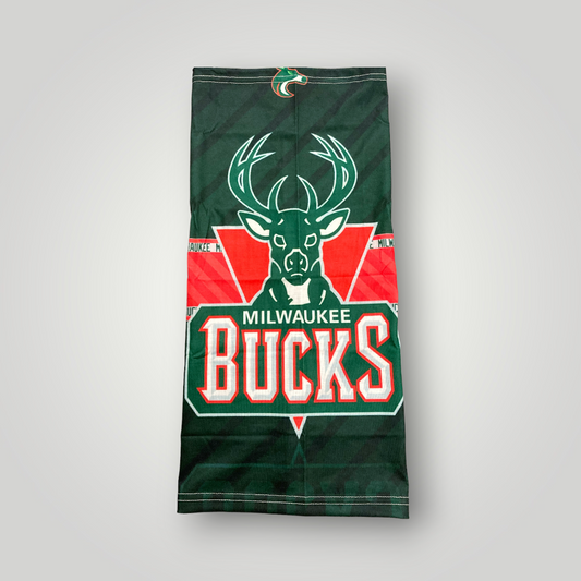 Granny's Goods Adult Milwaukee Bucks Print Neck Gaiter