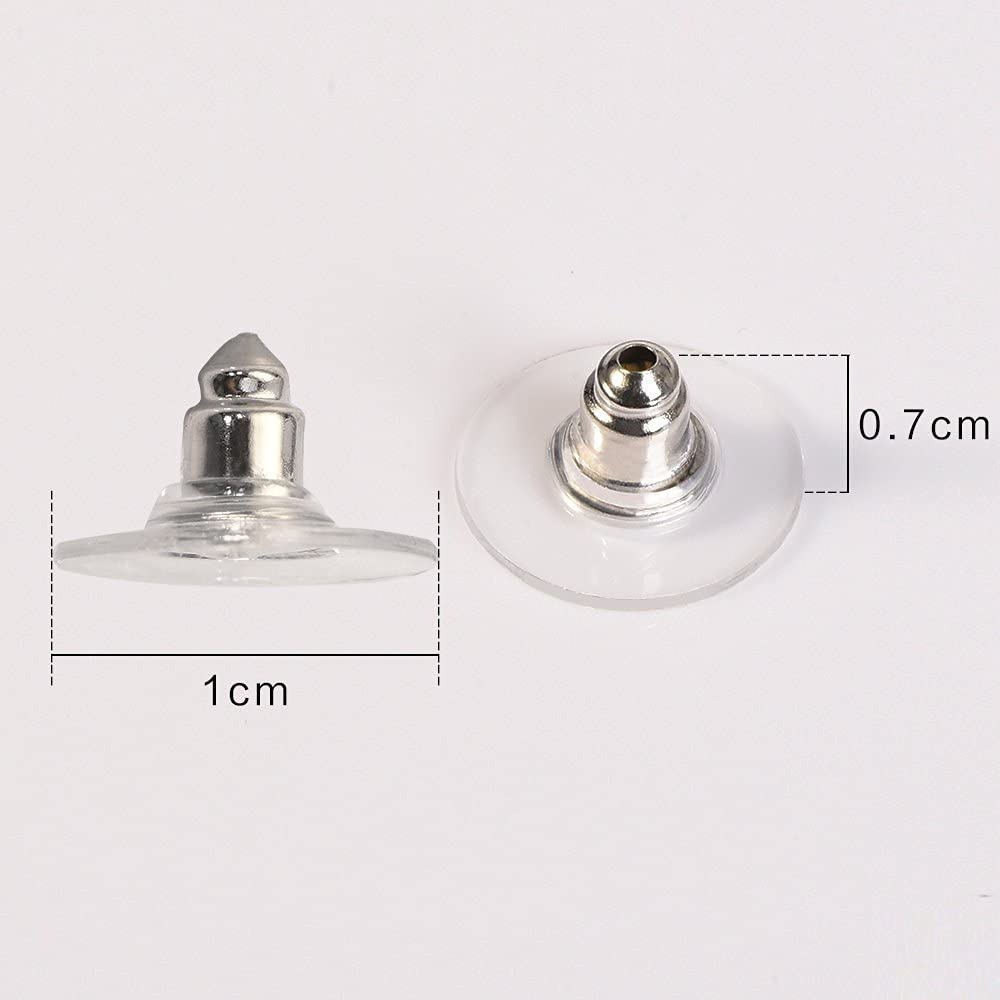 Granny's Goods Hypoallergenic Silver Earring Backs