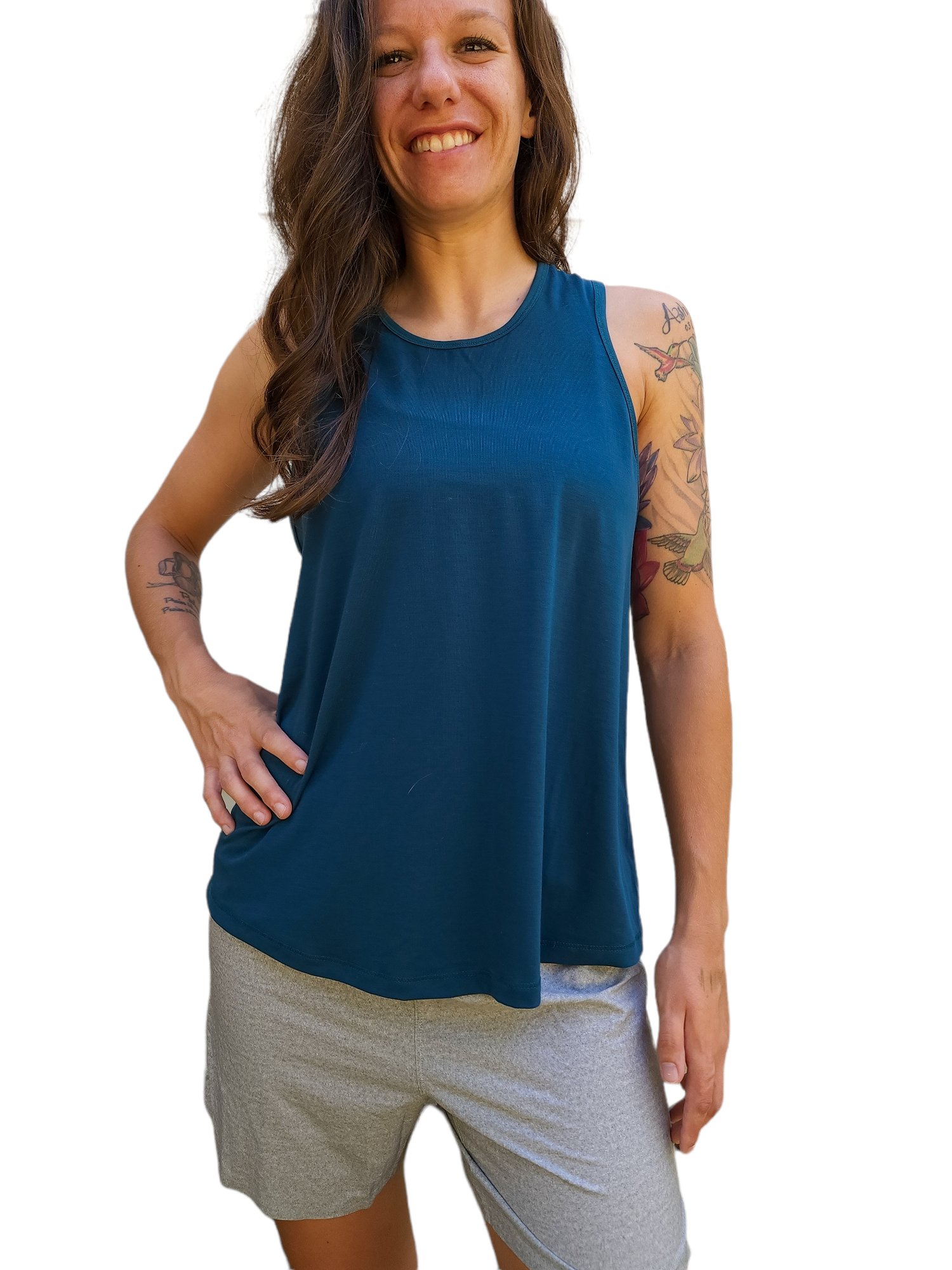 All In Motion Teal Tank Top