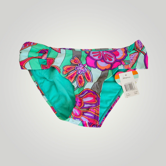 Raisin's Paisley Bikini Bottom, Size Small 