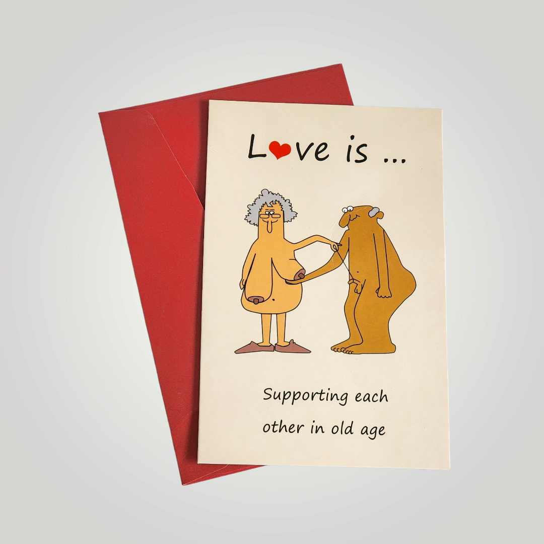 Love Is Card from Granny's Goods at Boutique Adventures in Aurora, MO. 