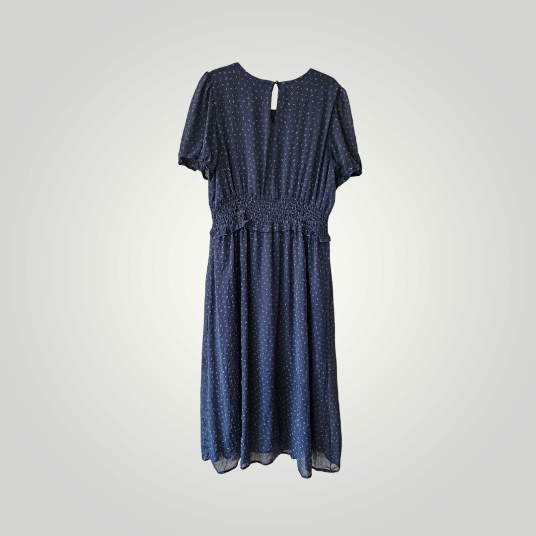 Wild Fable Navy Maxi Dress, Size XX-Large